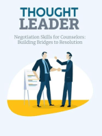 Negotiation Skills for Counselors