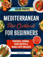 Mediterranean Diet Cookbook for Beginners: Elevate Your Metabolism with Sun-Soaked & Illustrated Recipes [COLOR VERSION]