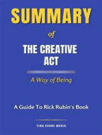 Summary of The Creative Act