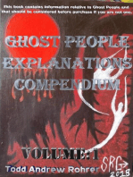 Ghost People Explanations Compendium- Volume: 1: Ghost People Explanations Compendium, #1