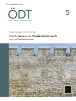 Österreichische Denkmaltopographie Band 5: Stadtmauern in Niederösterreich - Markt- und Stadtbefestigungen