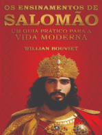 Os Ensinamentos De Salomão