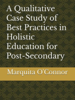 A Qualitative Case Study of Best Practices in Holistic Education