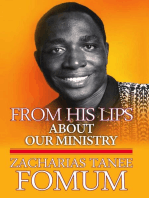 From his Lips: About Our Ministry: Inner Stories, #5