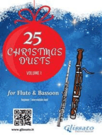 25 Christmas Duets for Flute and Bassoon - vol. 1