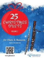 25 Christmas Duets for Flute and Bassoon - vol. 2