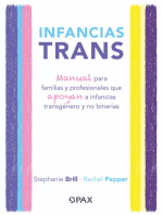 Infancias trans: Manual para familias y profesionales que apoyan a las infancias transgénero y no binarias