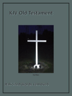 KJV Old Testament - Italicized words removed