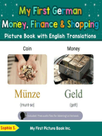My First German Money, Finance & Shopping Picture Book with English Translations