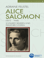 Alice Salomon (1872-1948): Sozialreformerin und Frauenrechtlerin
