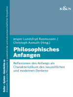 Philosophisches Anfangen: Reflexionen des Anfangs als Charakteristikum des neuzeitlichen und modernen Denkens