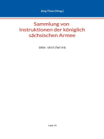 Sammlung von Instruktionen der königlich sächsischen Armee: 1806 -1815 (Teil VII)