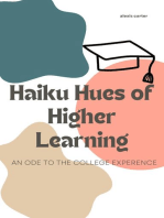 Haikus of Higher Learning: An Ode to the College Experience