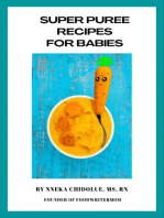 Super Puree Recipes for Babies