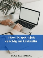 How to Get a Job Quickly in Linkedin