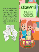 Kindergarten Numbers Workbook