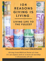 104 Reasons Giving is Living: Living Life to the Fullest