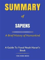Summary of Sapiens: A Brief History of Humankind | A Guide To Yuval Noah Harari's Book