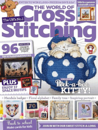 The World of Cross Stitching Magazine March 2023 Back Issue