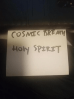 Cosmic Breath: Holy Spirit