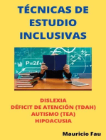 Técnicas de Estudio Inclusivas. Dislexia, Déficit de Atención (TDAH), Autismo (TEA), Hipoacusia: TÉCNICAS DE ESTUDIO, #16