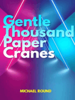 Gentle thousand paper cranes