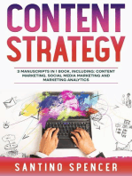 Content Strategy: 3-in-1 Guide to Master Social Media Content Creation, SEO Content Writing & How to Be a Copywriter