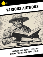 Summertime Bucket List