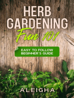 Herb Gardening Fun 101