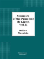 Memoirs of the Princesse de Ligne, Vol. II