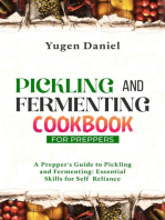 PICKLING AND FERMENTING COOKBOOK FOR PREPPERS: A Prepper's Guide to Pickling and Fermenting: Essential Skills for Self-Reliance
