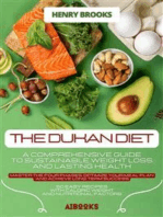 The Dukan diet: A Comprehensive Guide to Sustainable Weight Loss and Lasting Health