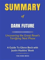 Summary of Dark Future: Uncovering the Great Reset's Terrifying Next Phase | A Guide To Glenn Beck with Justin Haskins' Book