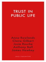 Trust in Public Life