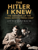The Hitler I Knew: The Memoirs of the Third Reich's Press Chief