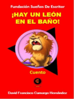 Hay un león en el baño