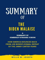 Summary of The Biden Malaise By Kimberley Strassel: How America Bounces Back from Joe Biden's Dismal Repeat of the Jimmy Carter Years