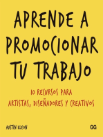 Aprende a promocionar tu trabajo: 10 recursos para artistas, diseñadores y creativos