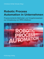 Robotic Process Automation in Unternehmen: Praxisorientierte Methoden und Vorgehensweisen zur Umsetzung von RPA-Initiativen
