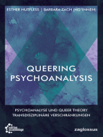 Queering Psychoanalysis: Psychoanalyse und Queer Theory - Transdisziplinäre Verschränkungen