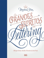 Los grandes secretos del lettering: Dibujar letras: desde el boceto al arte final
