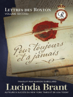 Pour toujours et à jamais: Lettres des Roxton Volume premier