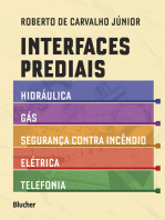 Interfaces prediais: Hidráulica, gás, segurança contra incêndio, elétrica e telefonia