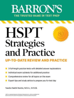 HSPT Strategies and Practice, Second Edition: Prep Book with 3 Practice Tests + Comprehensive Review + Practice + Strategies