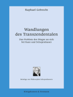 Wandlungen des Transzendentalen