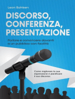 Discorso, conferenza, presentazione