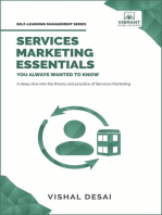 Services Marketing Essentials You Always Wanted to Know: Self Learning Management