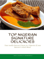 Top Nigerian Signature Delicacies:
