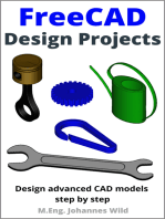 FreeCAD | Design Projects: Design advanced CAD models step by step