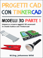 Progetti CAD con Tinkercad | Modelli 3D Parte 1: Impara a creare oggetti 3D avanzati in modo ludico con Tinkercad